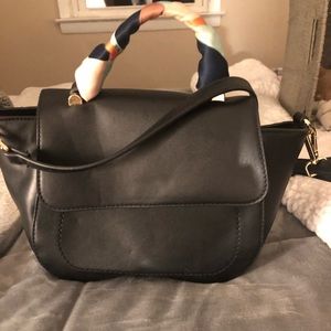 Small black handbag